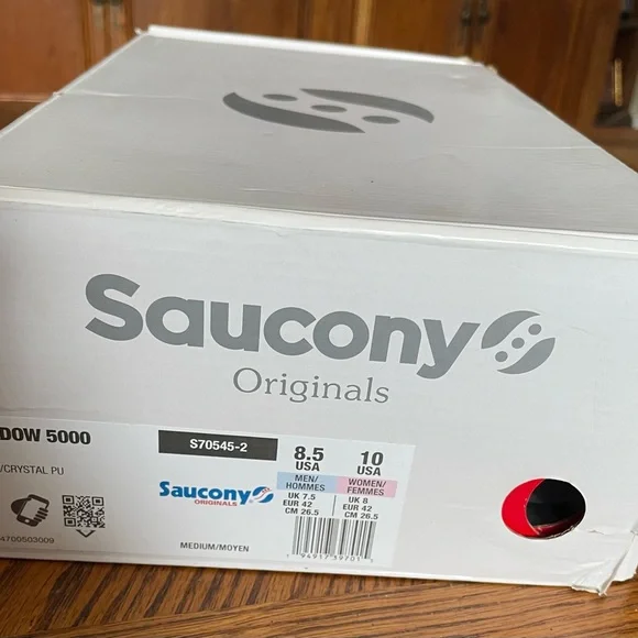 Saucony Men’s Shadow 5000 Black/Crystal, 8.5 - Picture 10 of 10